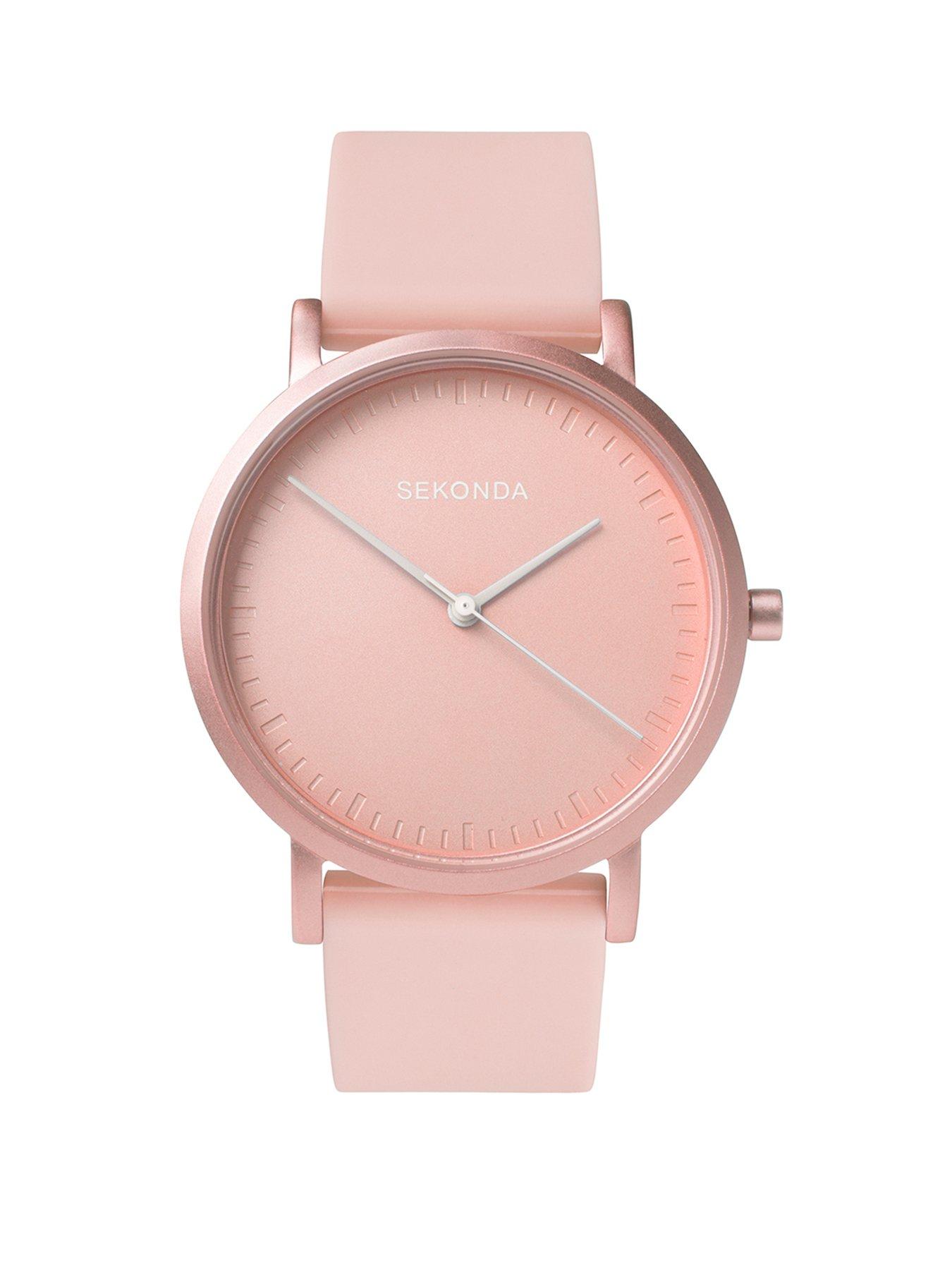 sekonda ladies pink dial watch