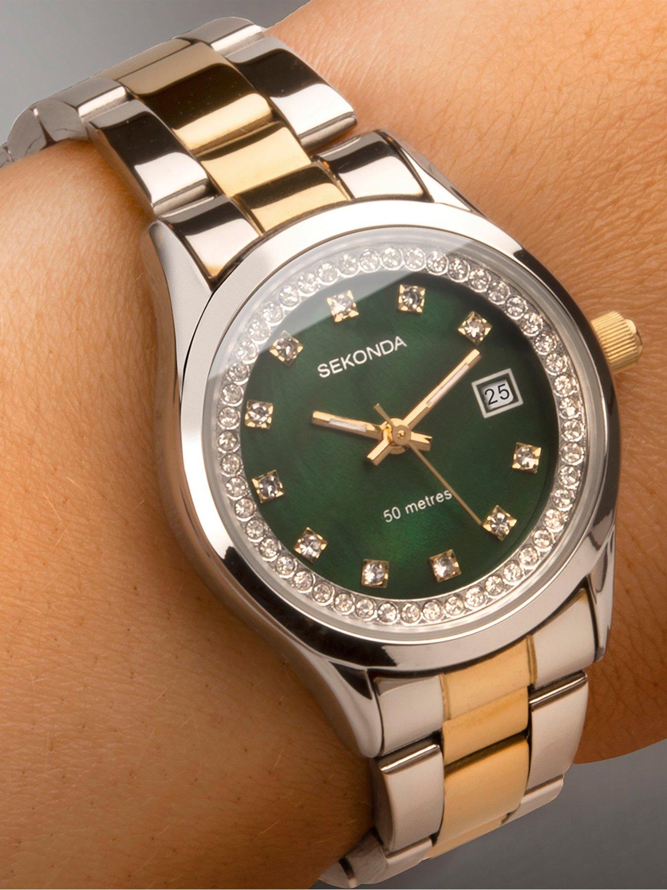 Sekonda Ladies Victoria Two Tone Stainless Steel Bracelet with