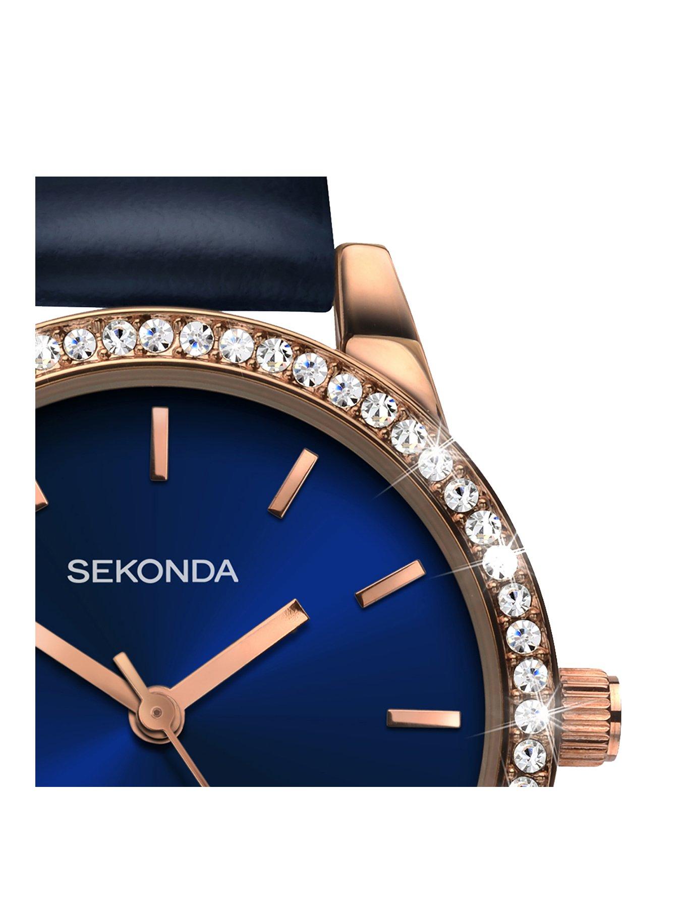 Sekonda discount blue watch