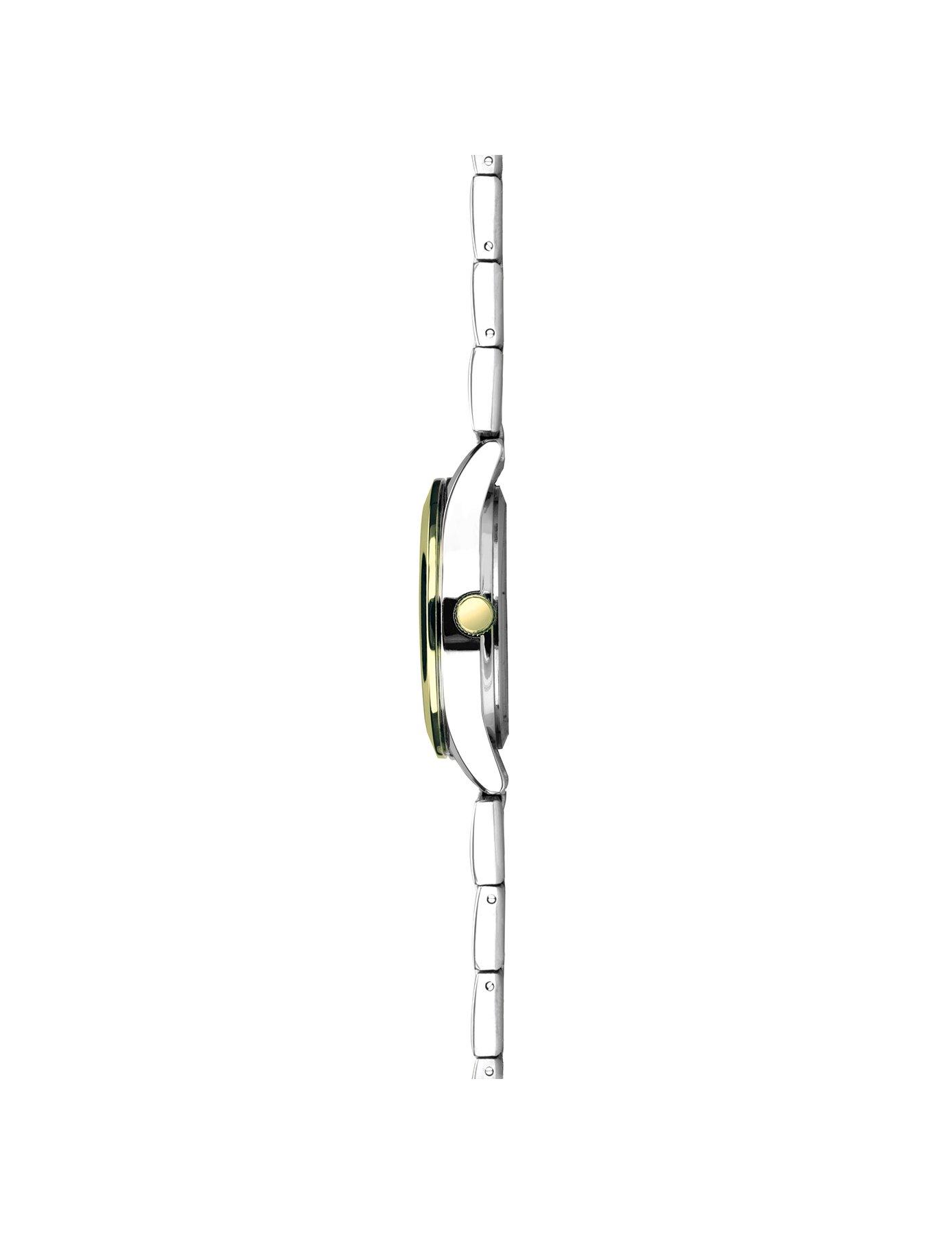Image 4 of 7 of Sekonda Ladies Taylor Two Tone Stainless Steel Bracelet with Black Dial Watch