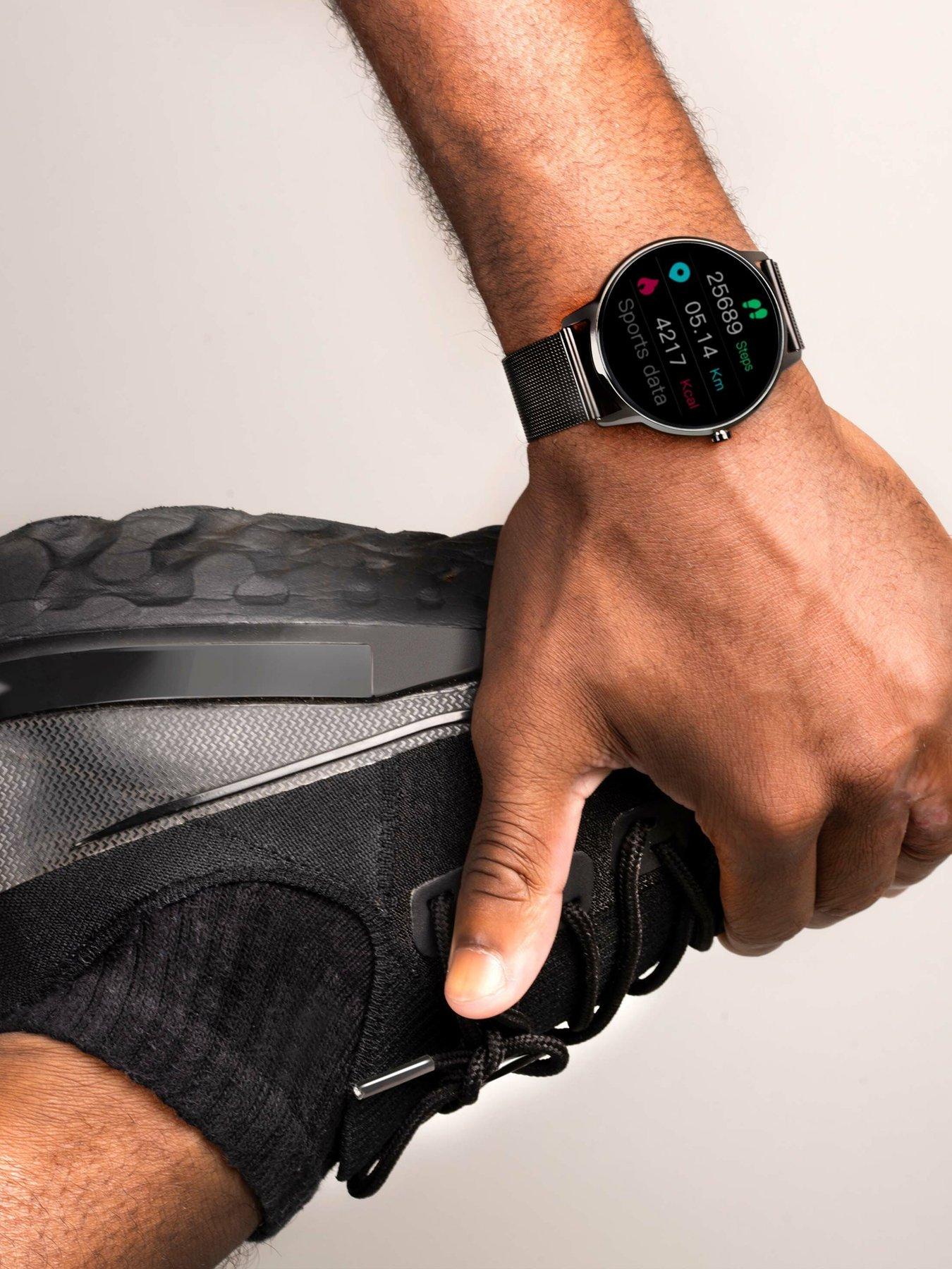 Image 3 of 8 of Sekonda Flex Men's Smartwatch - Black Stainless Steel