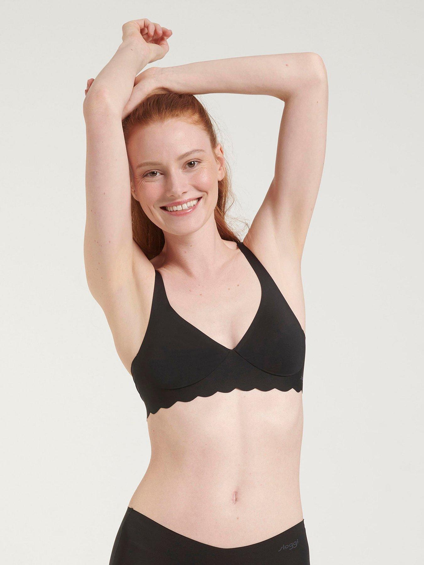 undefined Zero Microfibre 2.0 Soft Bra - Black