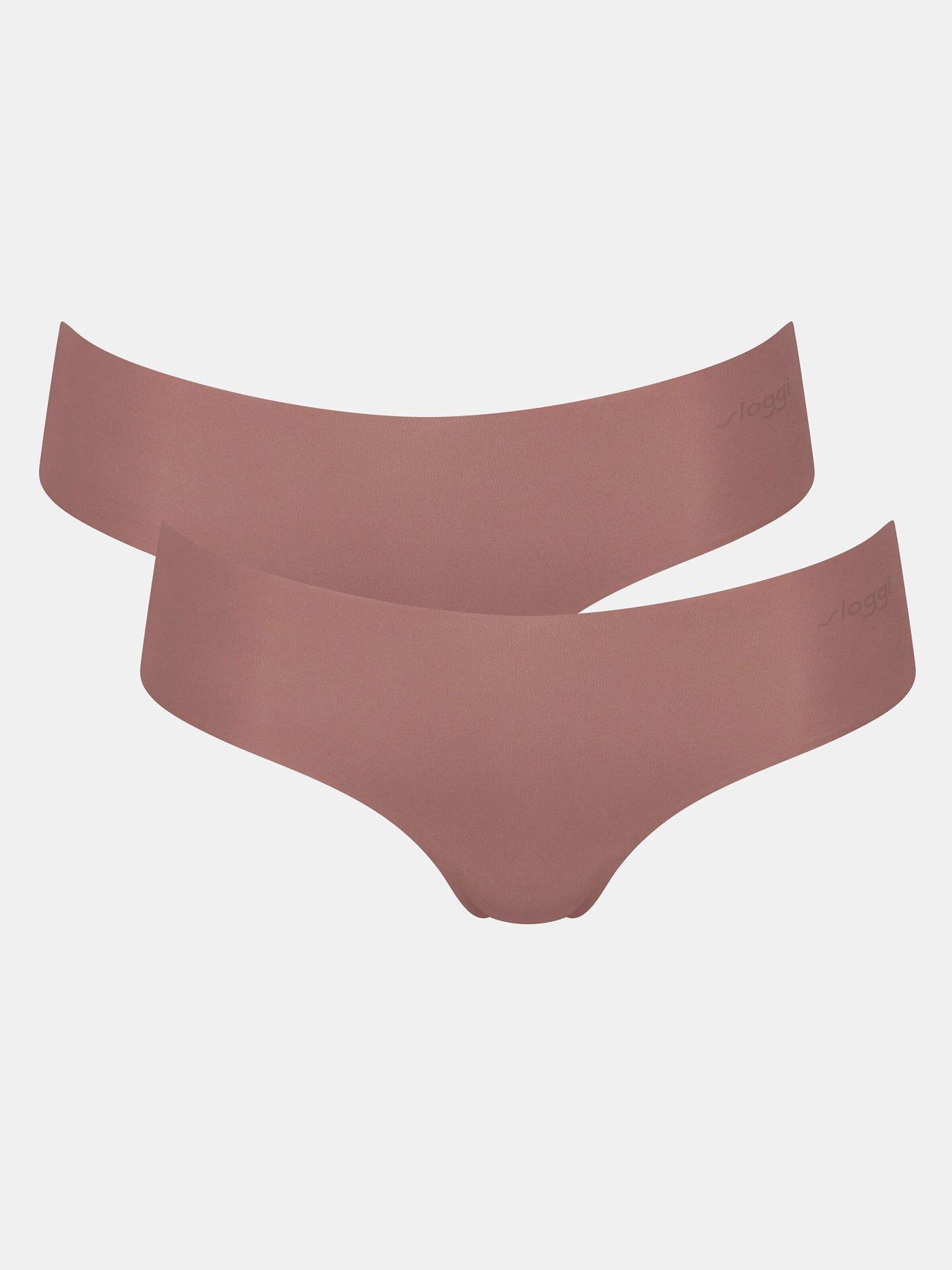 Image 1 of 5 of Sloggi Zero Microfibre 2.0 Hipster 2 Pack Briefs - Brown