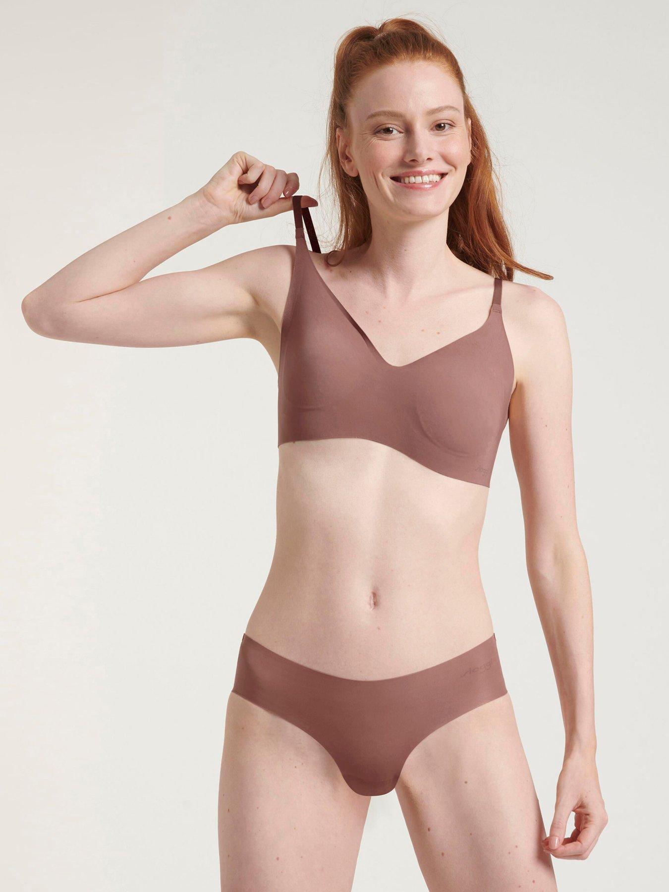 Image 4 of 5 of Sloggi Zero Microfibre 2.0 Hipster 2 Pack Briefs - Brown