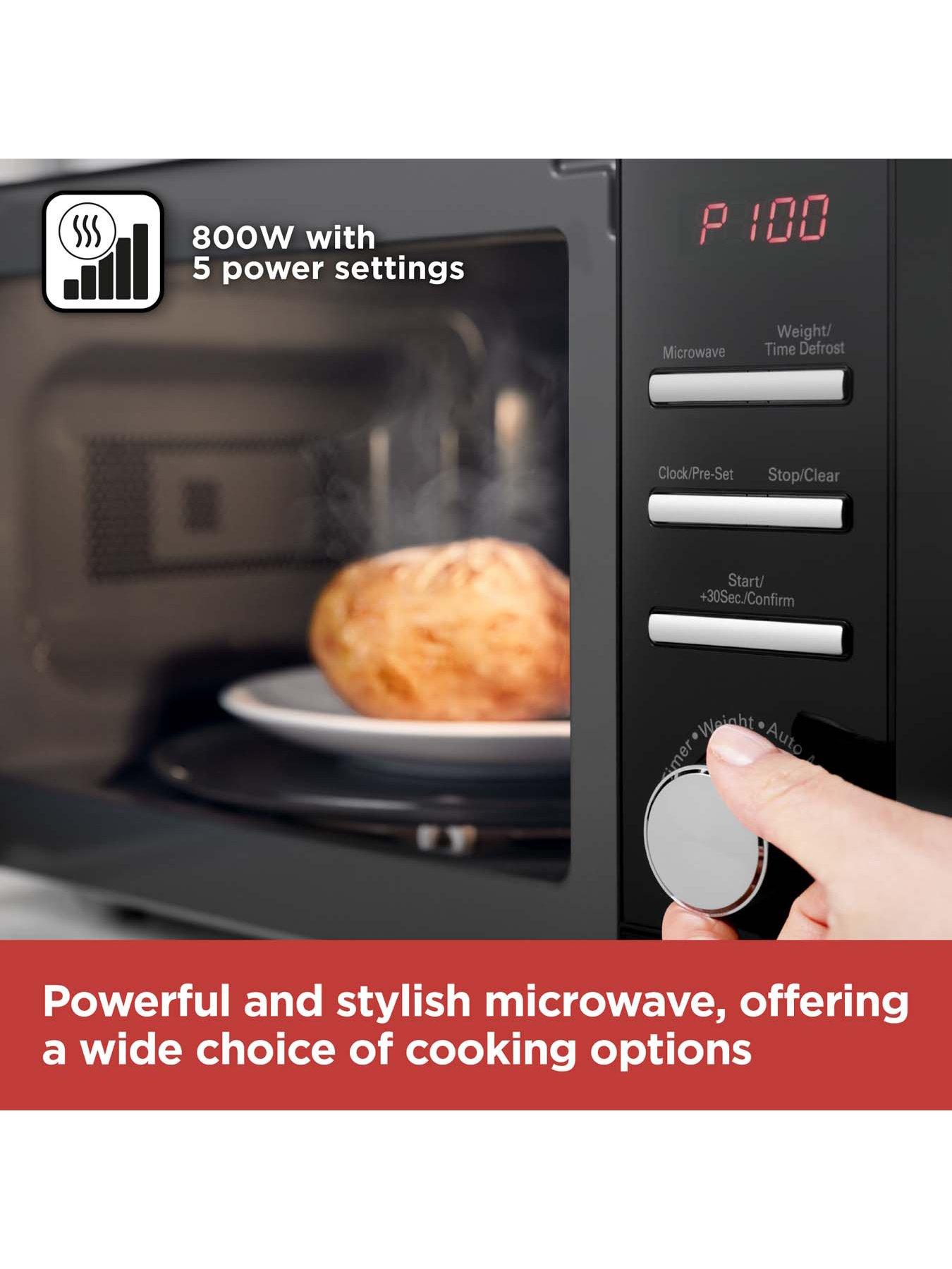 Black Decker 20 Litre Digital Microwave with Defrost Function