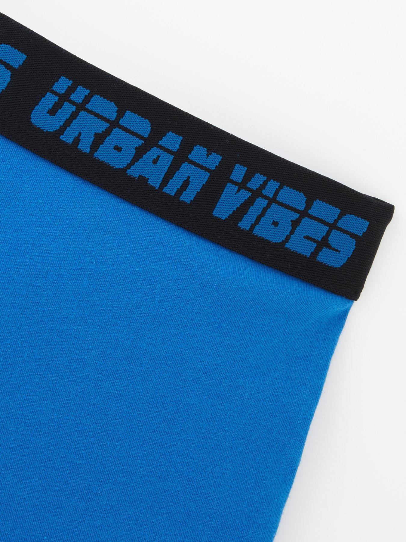 Image 4 of 5 of The Very Collection Boys Blue Essential Blue Boxers
