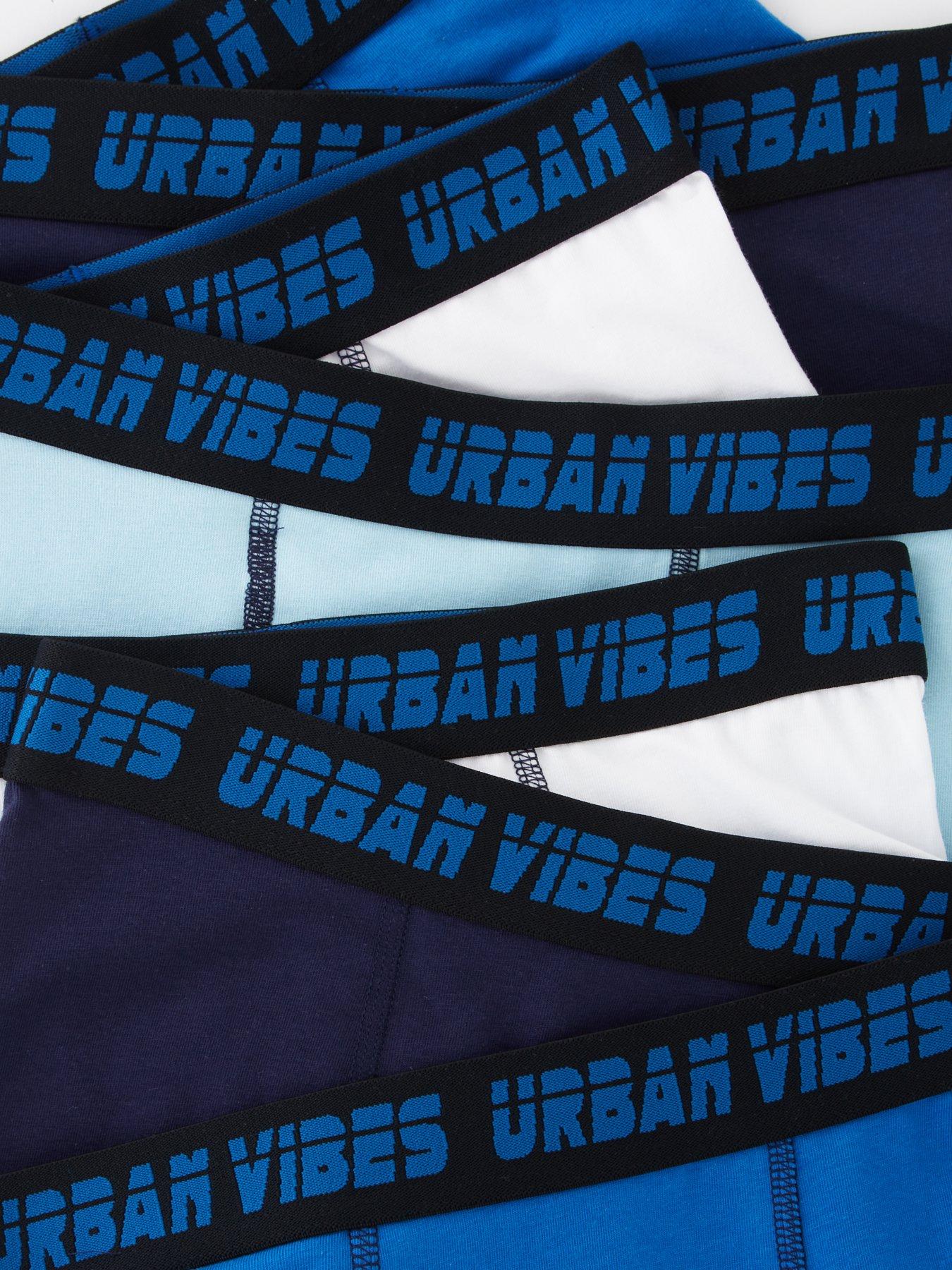 Image 5 of 5 of The Very Collection Boys Blue Essential Blue Boxers