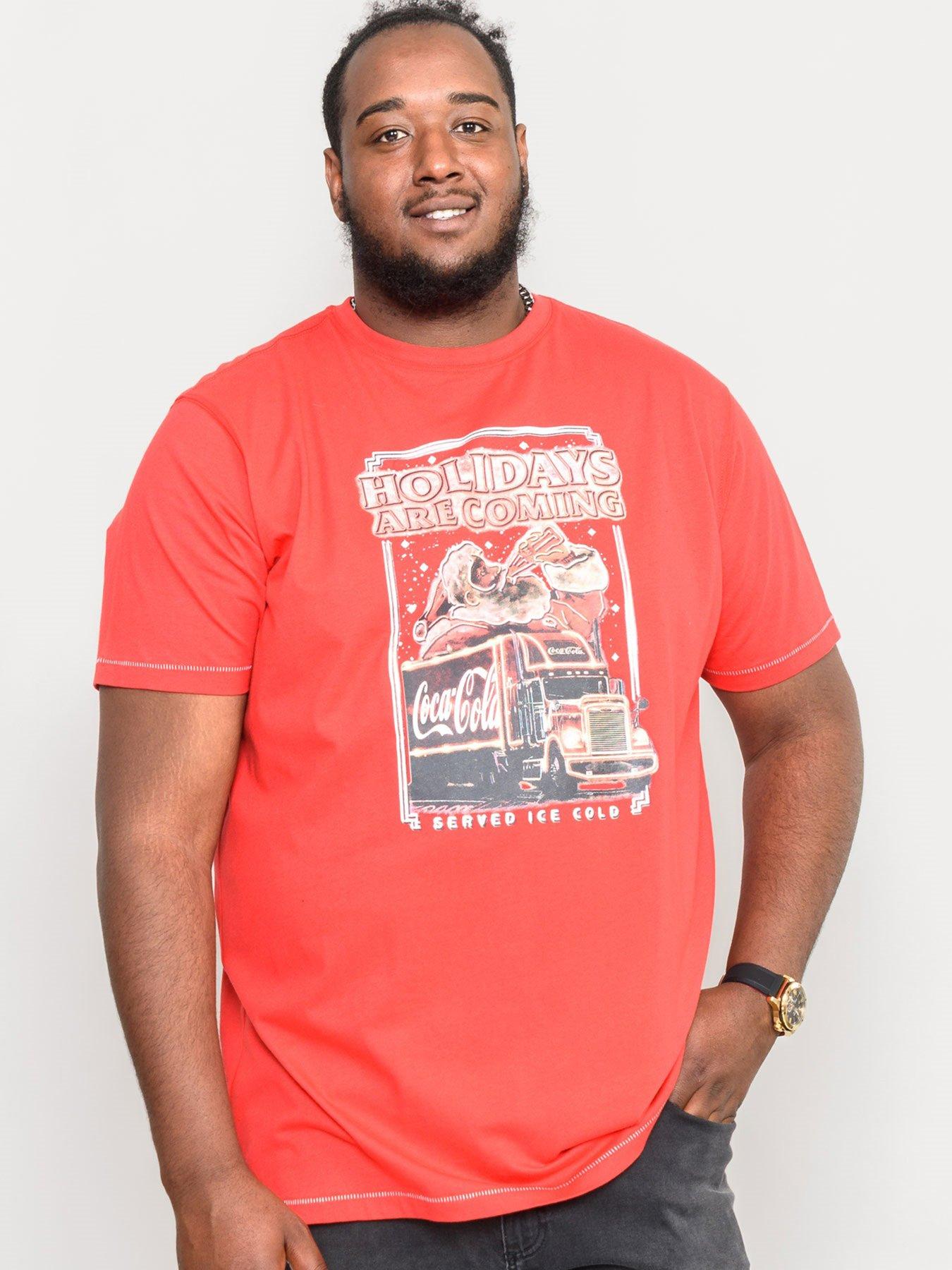 D555 Dalton Official Coca-cola Christmas Print T-shirt