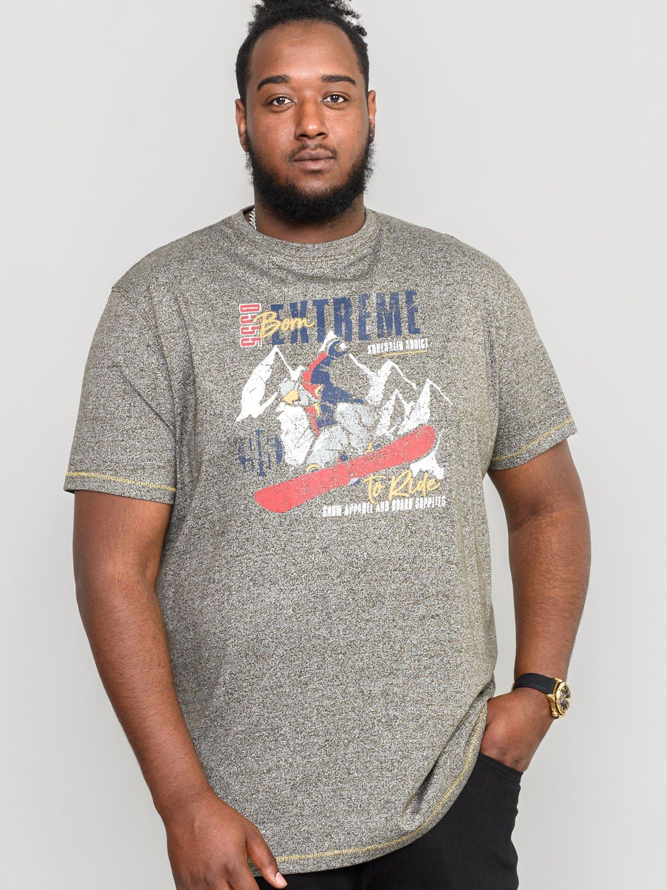 D555 Paddington Extreme Ski Print T-shirt