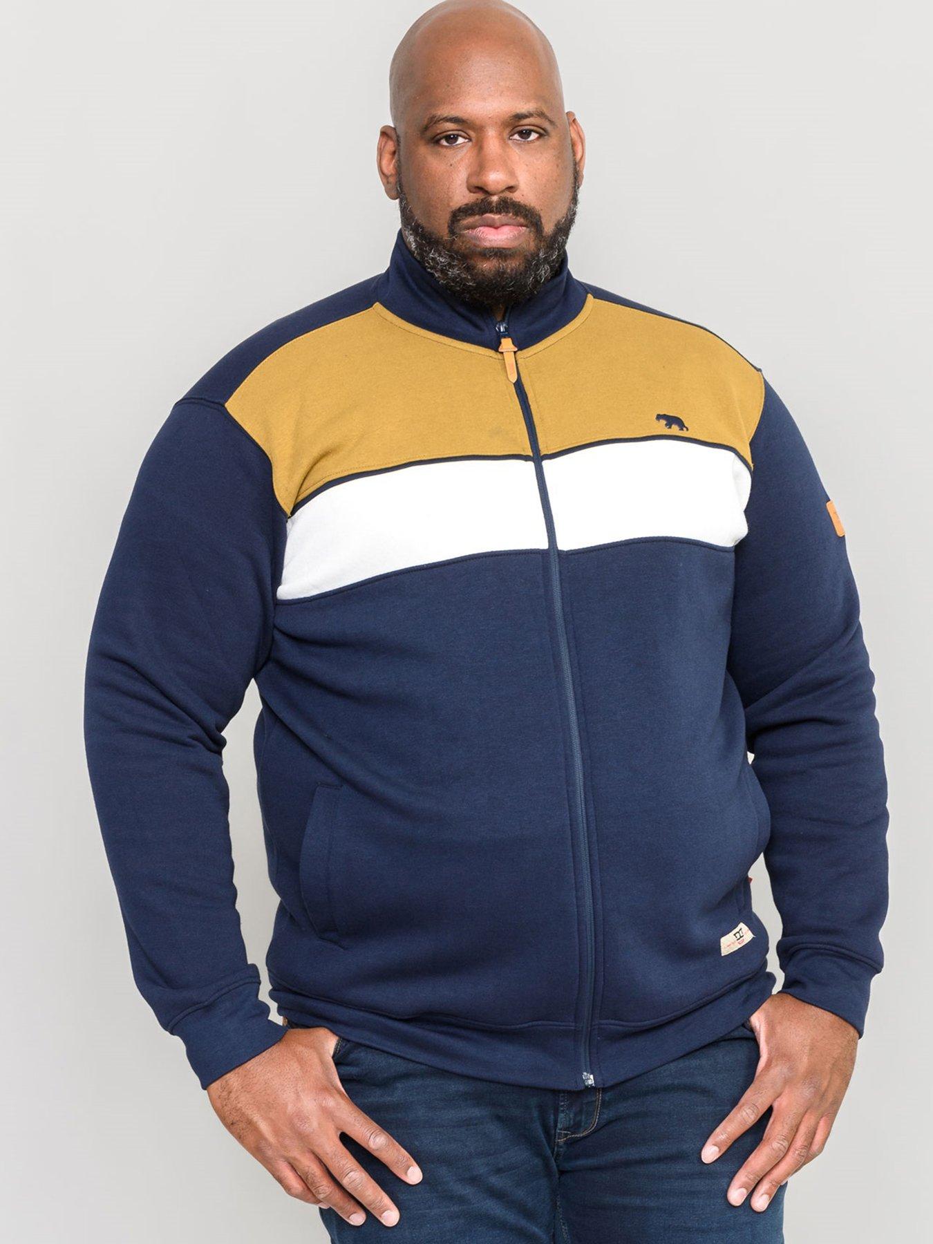 undefined Willowbrook Cut And Sew Full Zipper Sweatshirt - Navy