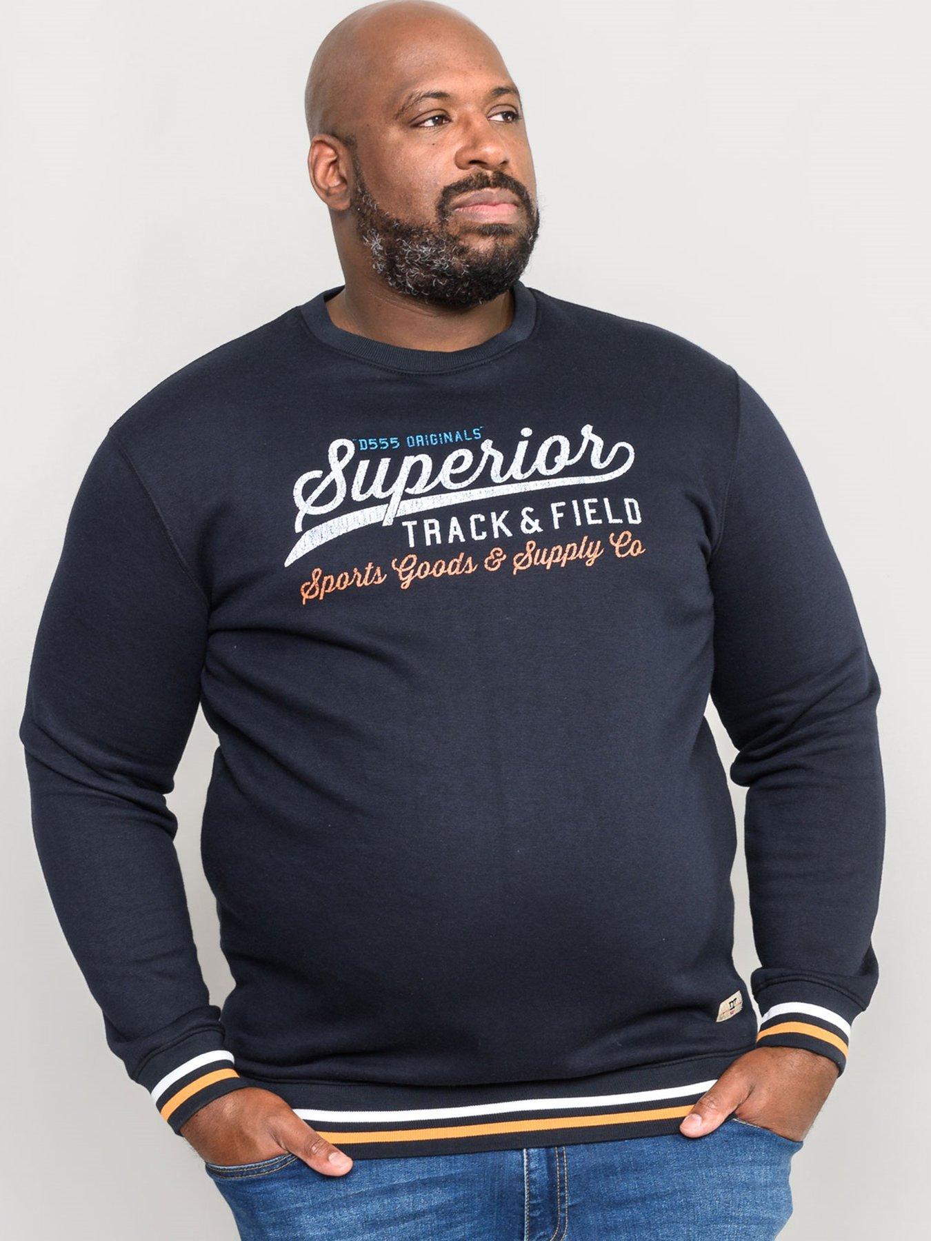 undefined Marlow Superior Track And Field Print Crew Neck Sweatshirt