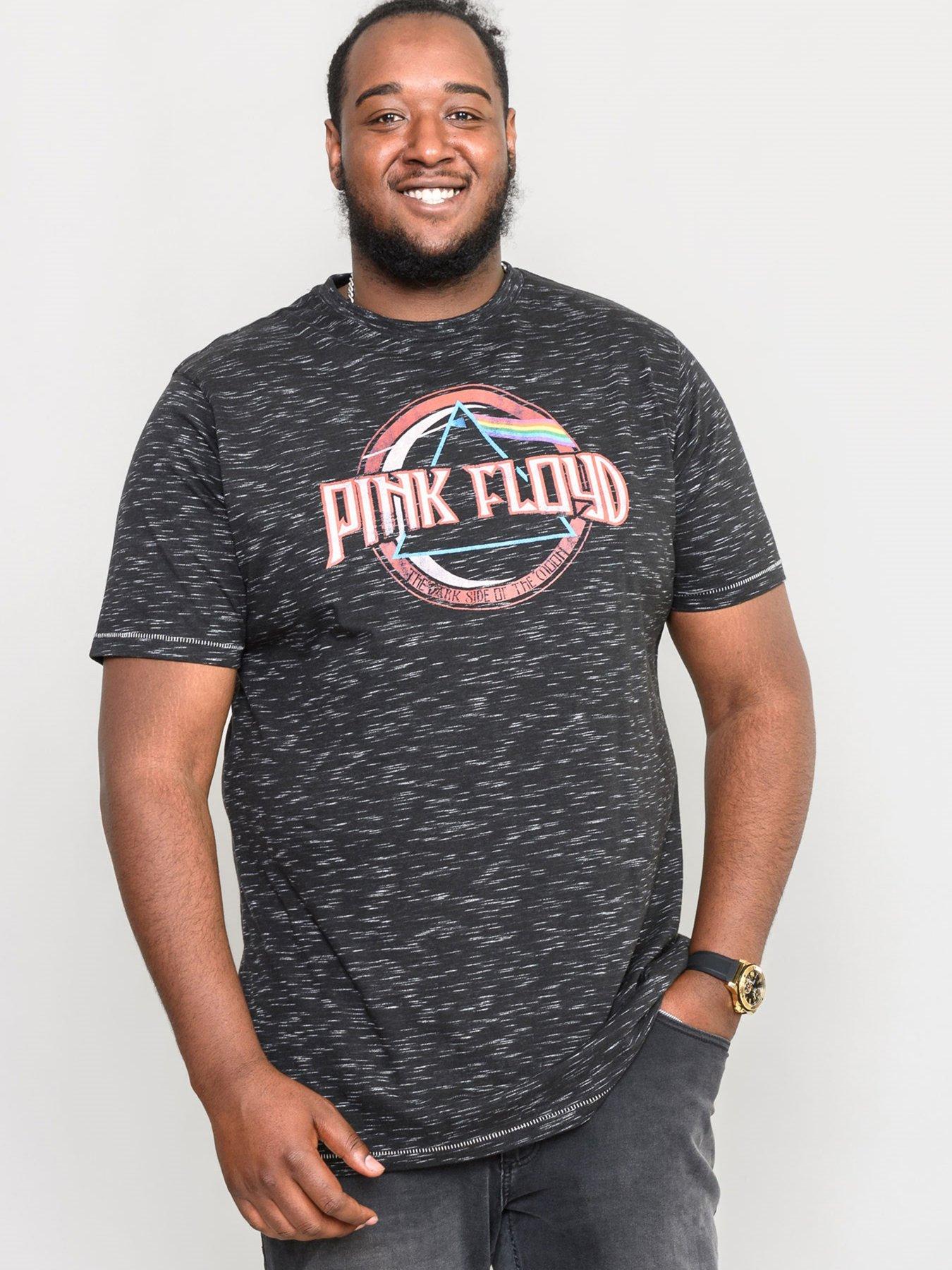 undefined Darkside Official Pink Floyd Printed Crew Neck T-shirt
