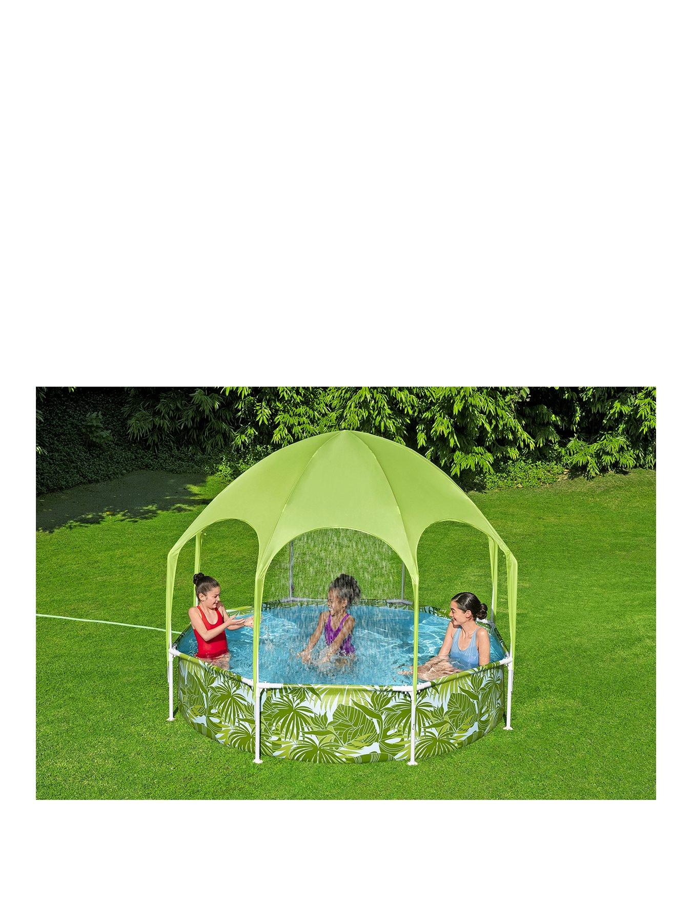 Kids pool on sale with shade