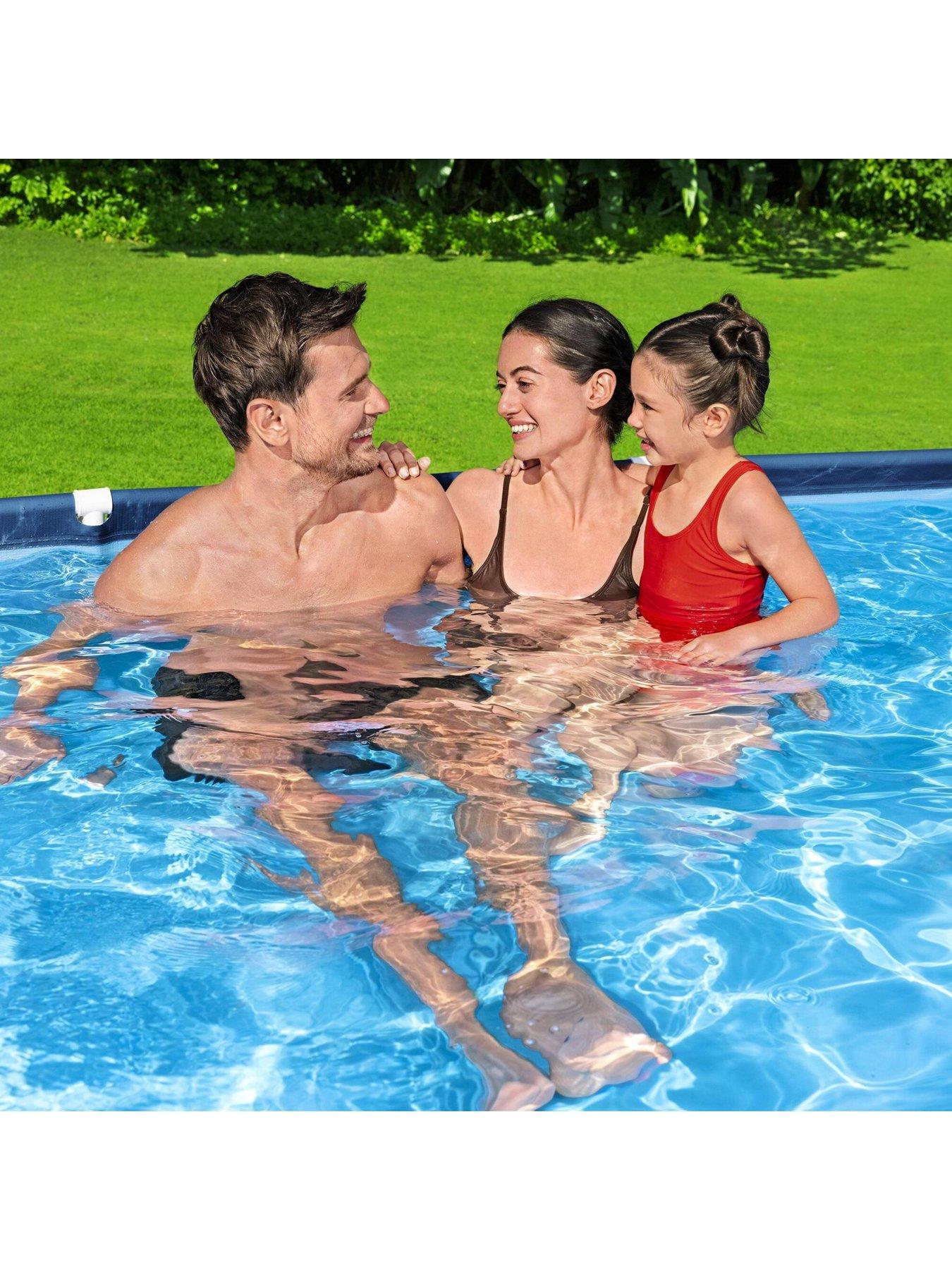 Image 5 of 5 of Bestway Steel Pro Rectangular 9ft, 10-inch x 6ft 7-inch Swimming Pool