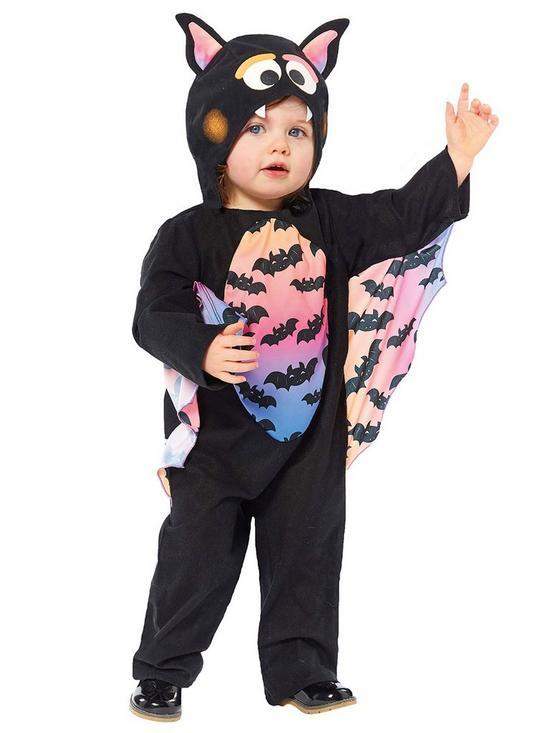 front image of halloween-toddler-little-bat-costume