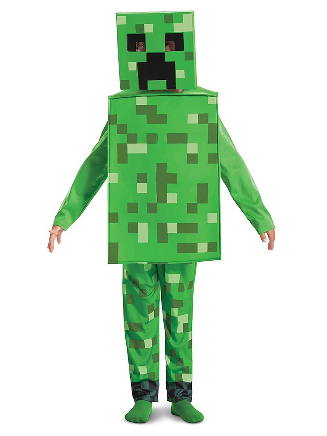 undefined Minecraft Child Creeper Costume