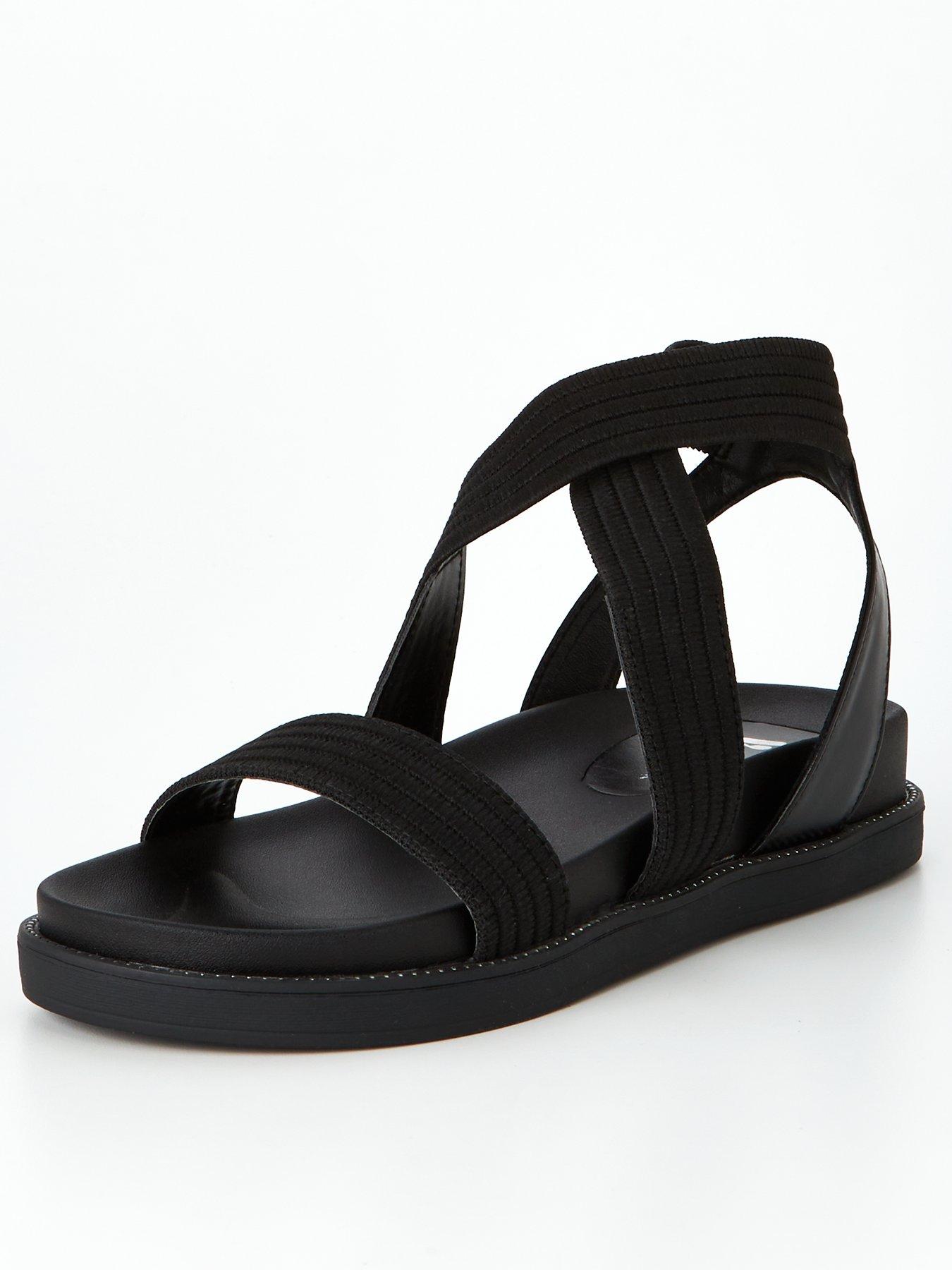 Black summer sandals online uk