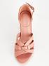  image of v-by-very-wide-fit-block-heel-sandal-pink