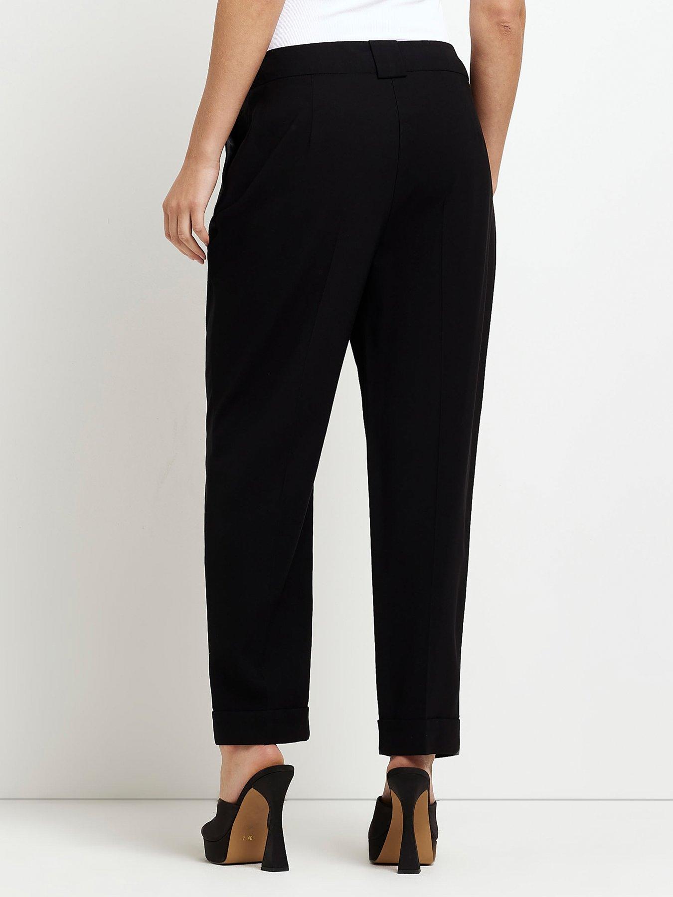 Women's smart black sales trousers next