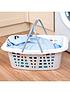  image of beldray-set-of-2-carry-handle-26l-plastic-laundry-baskets