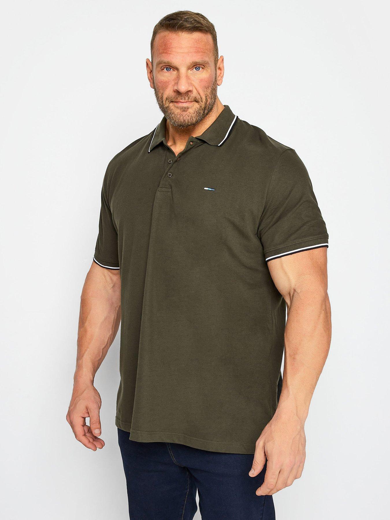 undefined BRE Tipping Polo Shirt - Green