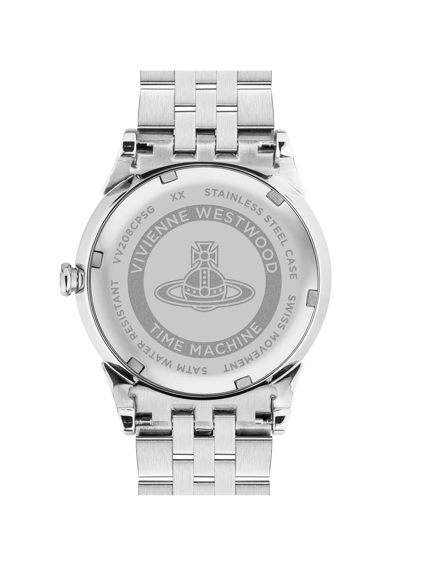 Image 4 of 5 of Vivienne Westwood Wallace Ladies Quartz Watch with Champagne Dial &amp; 2-Tone Gold/Silver Stainless Steel Bracelet