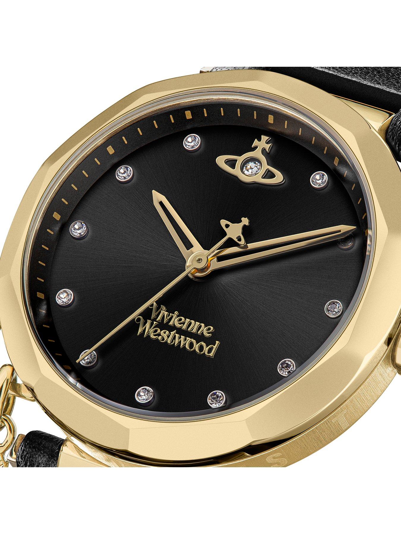 Vivienne westwood leather online strap watch