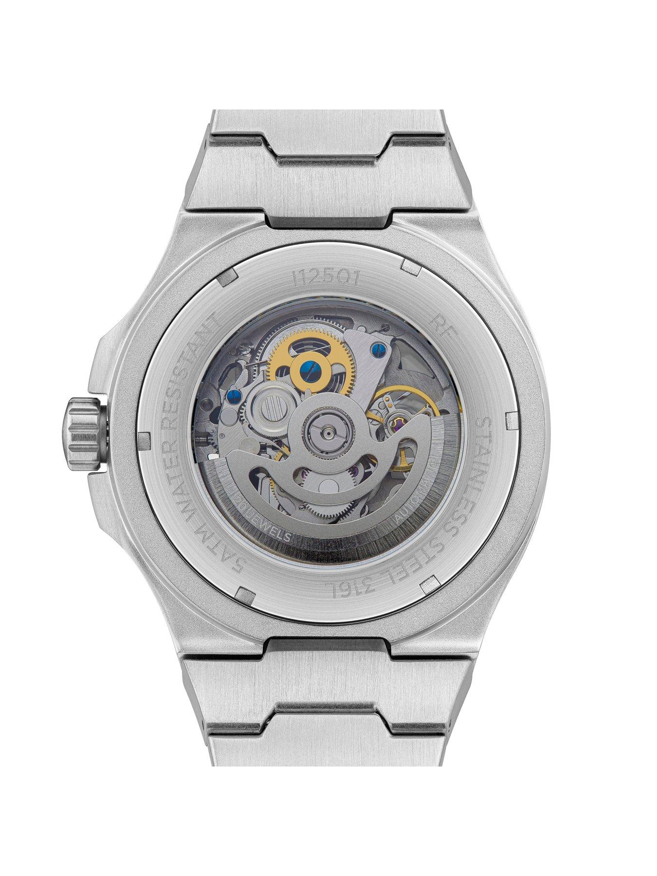Image 4 of 5 of Ingersoll The Catalina Automatic Mens Watch with Black Dial and Stainless Steel Bracelet - I12501
