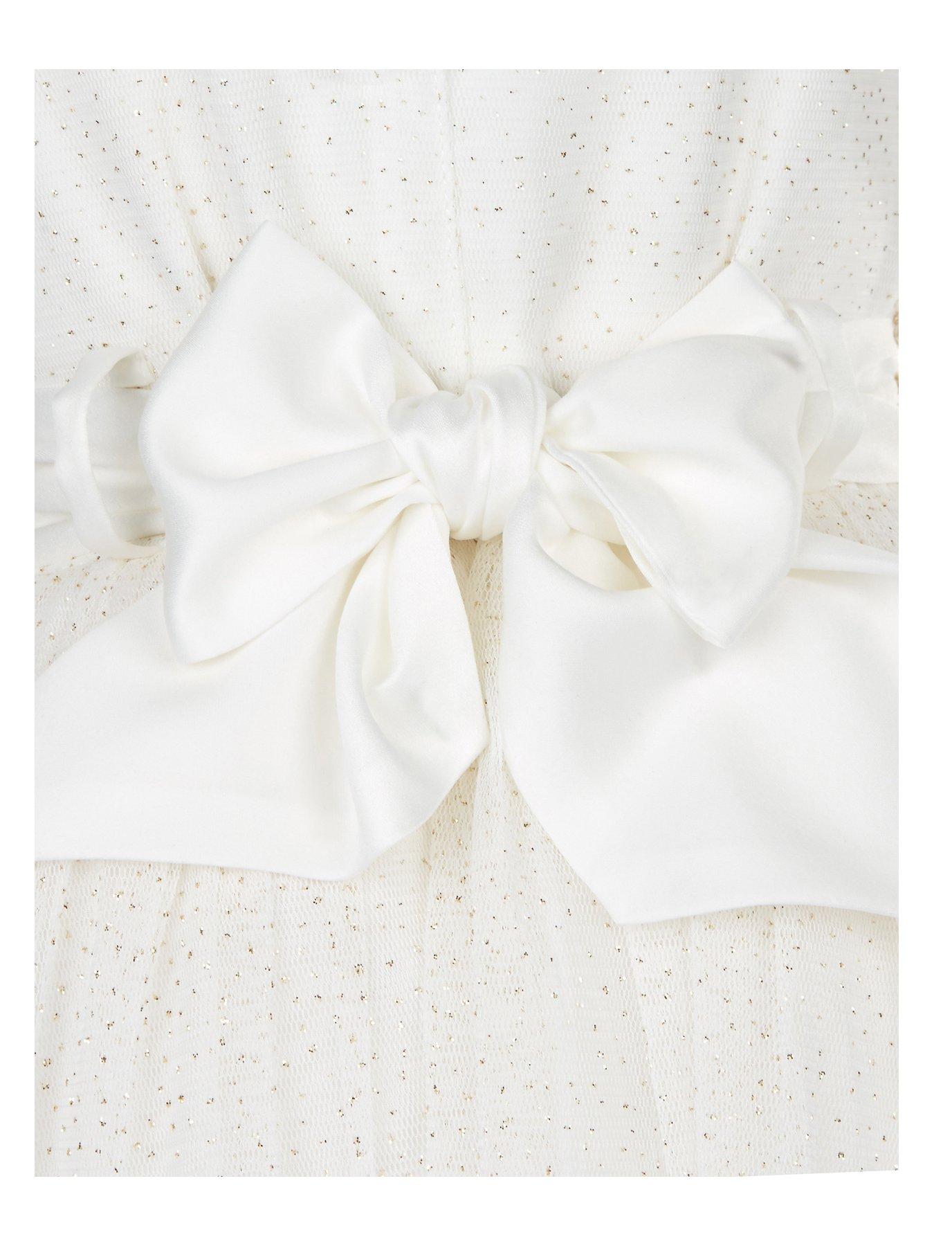 Image 3 of 3 of Monsoon Baby Girls Estella Dress - Gold
