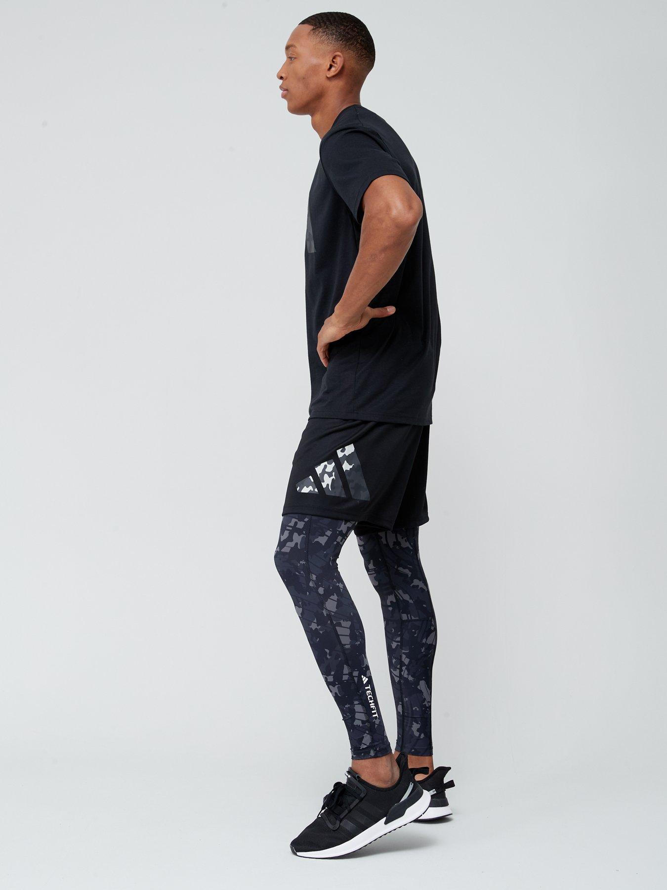 adidas Techfit All-Over Print Leggings - Multi