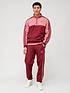  image of adidas-sportswear-14-zip-woven-tracksuit-brown