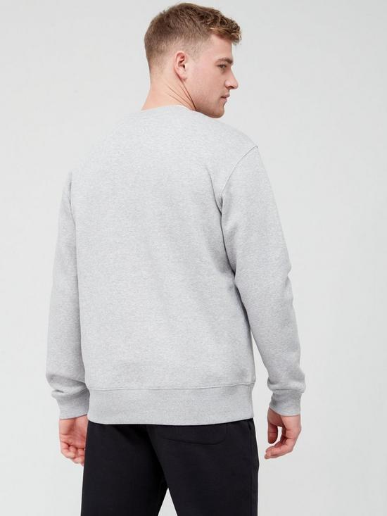 stillFront image of adidas-sportswear-all-szn-fleece-graphic-sweatshirt-grey