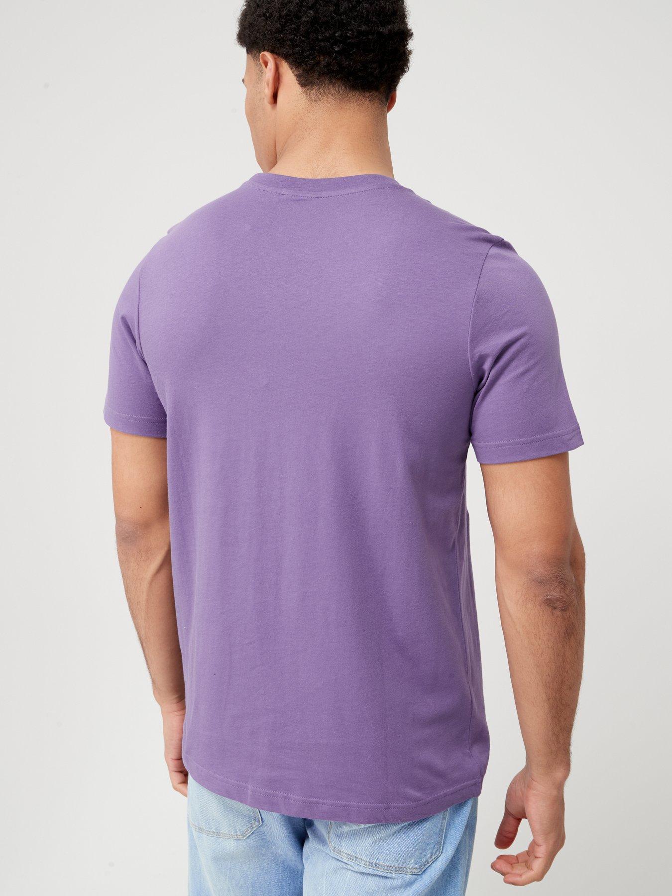 - Trefoil Originals Purple adidas Essentials T-Shirt