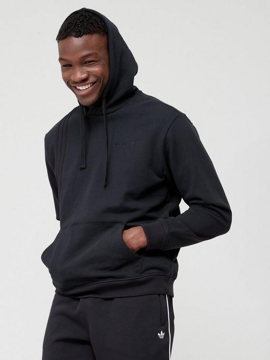 adidas Originals Rifta City Boy Essential Hoodie - Black | very.co.uk