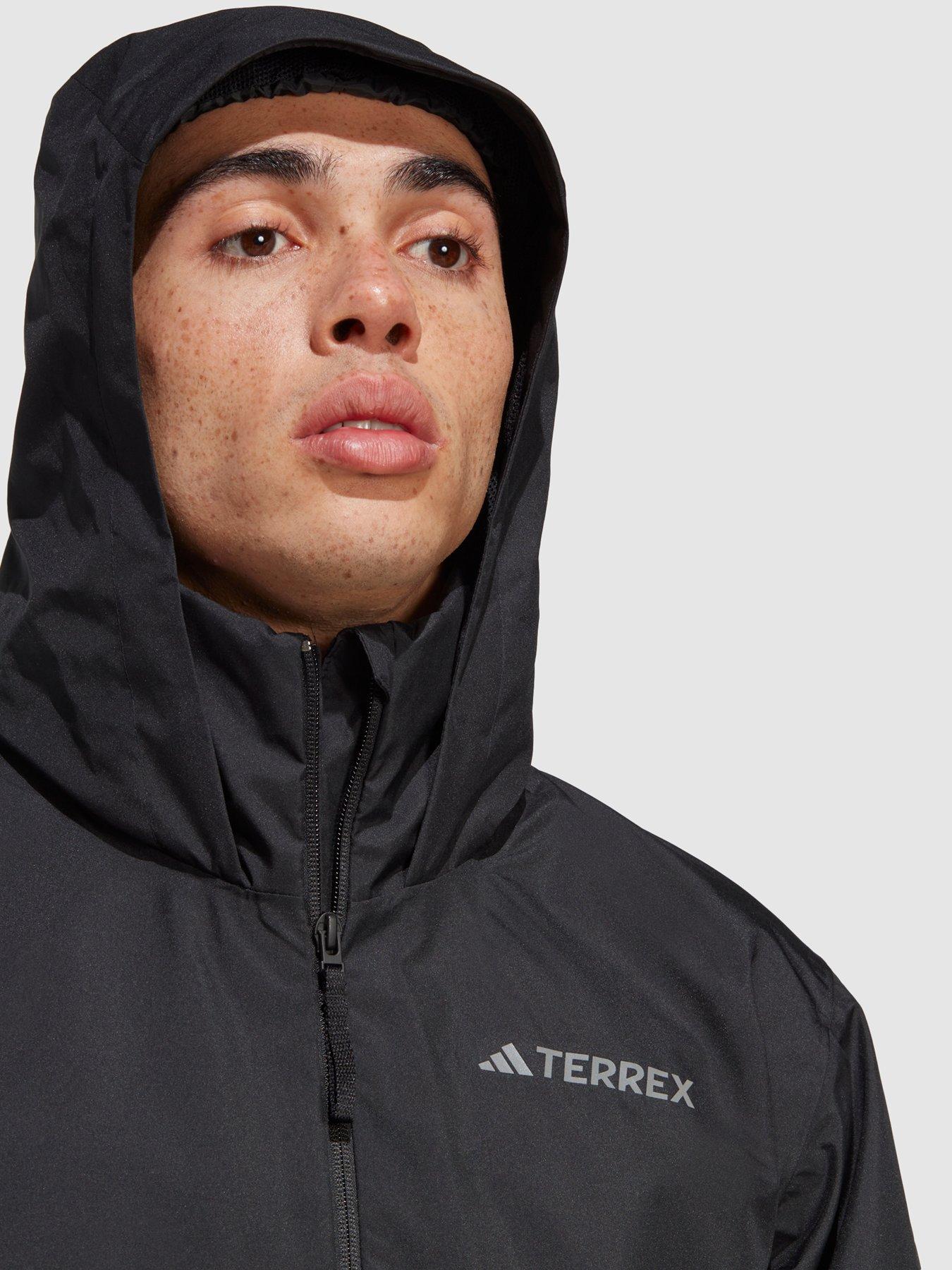 adidas Terrex Men's Rain Ready Jacket - Black | Very.co.uk