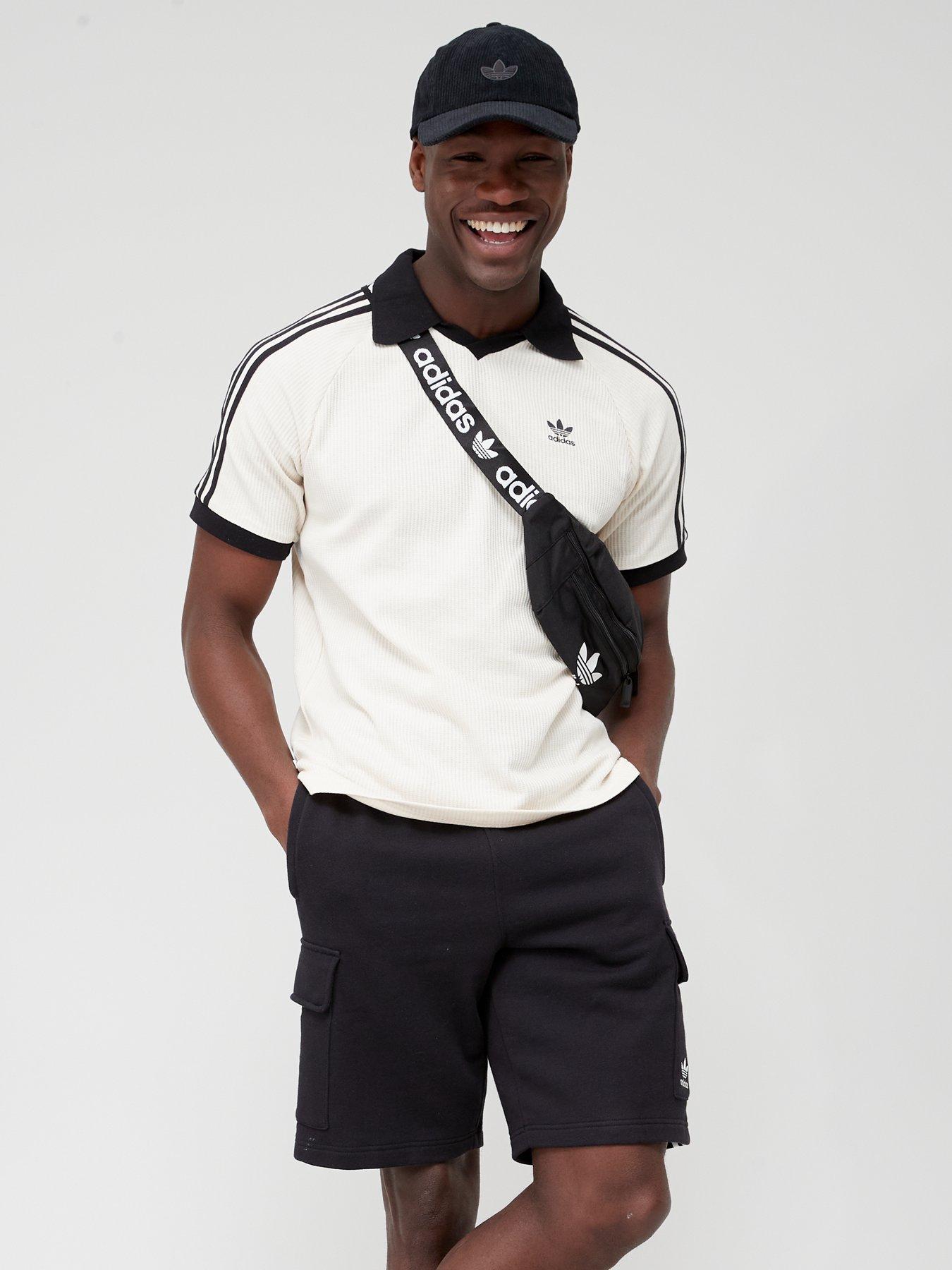 Adidas originals outlet white polo shirt