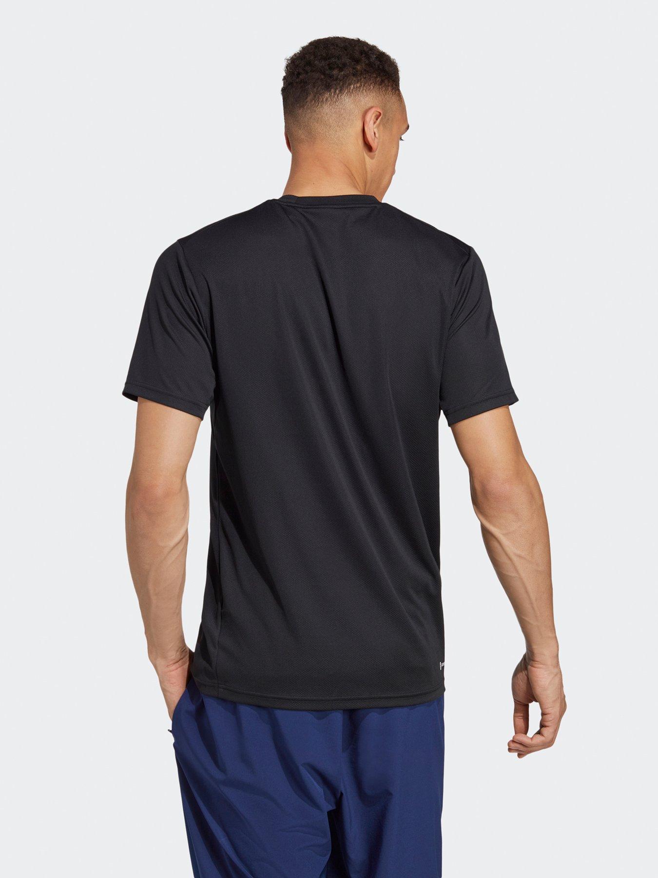 adidas men's training essentials tech tee