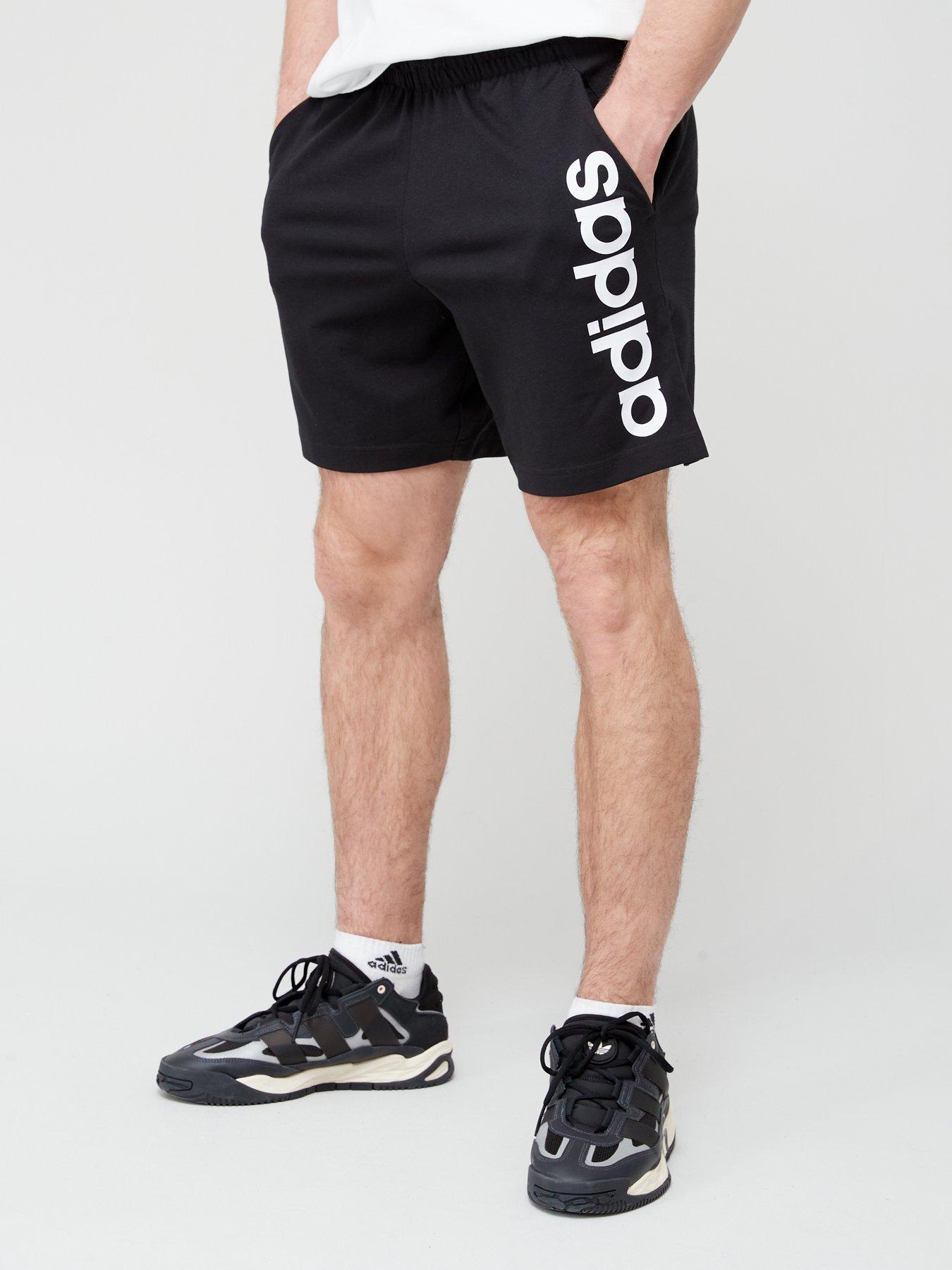 Adidas linear shorts store mens