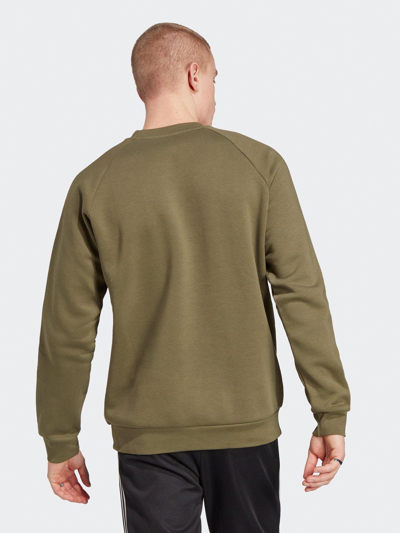 Khaki adidas outlet sweatshirt