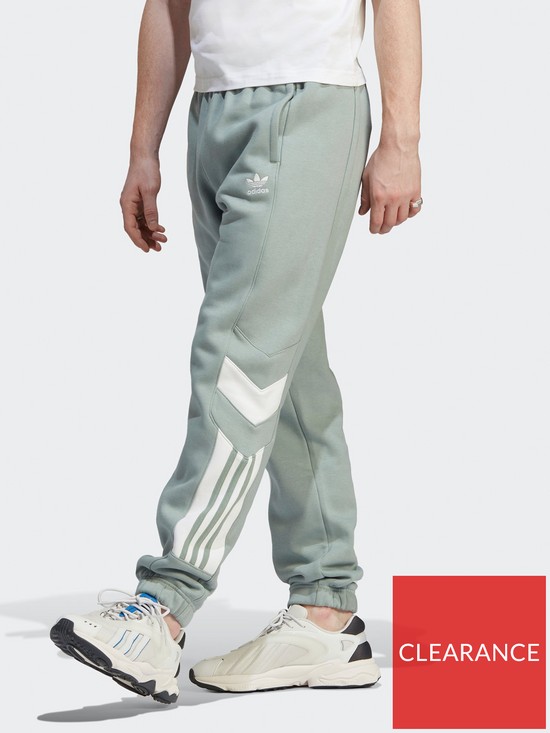 front image of adidas-originals-rekive-sweat-joggers-green