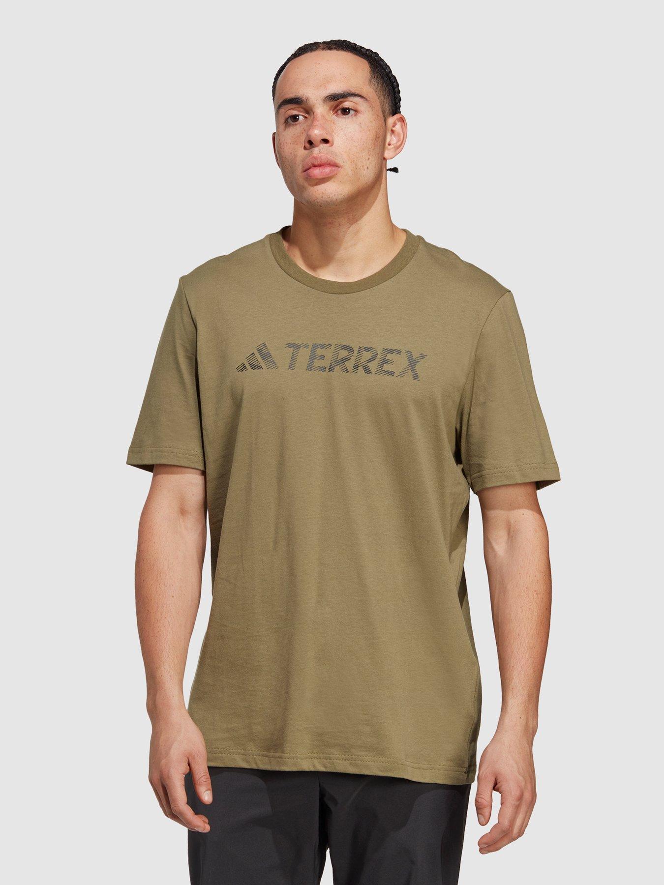 adidas-terrex-mens-logo-t-shirt-khaki