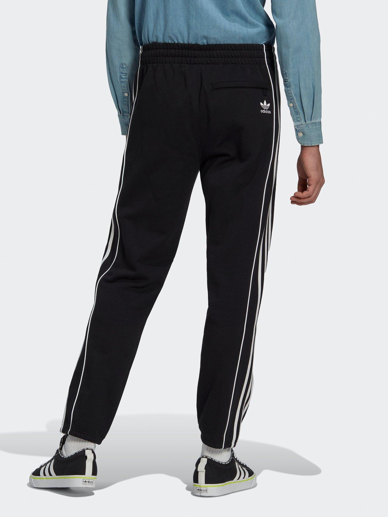 Adidas originals best sale black joggers