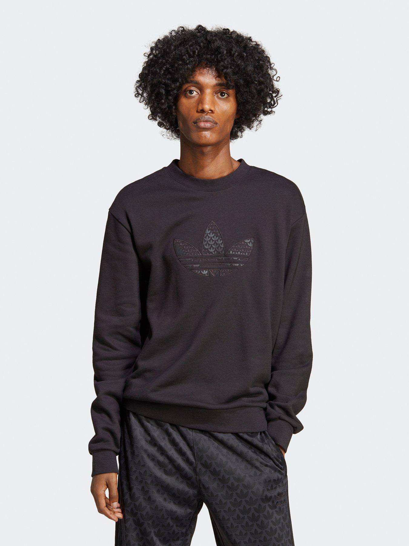 adidas Originals City Trefoil New York Hoodie in Black