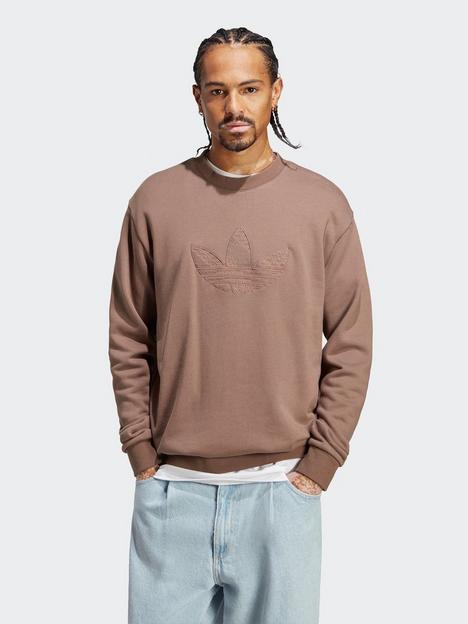 adidas-originals-graphics-monogram-crew-sweatshirt-brown