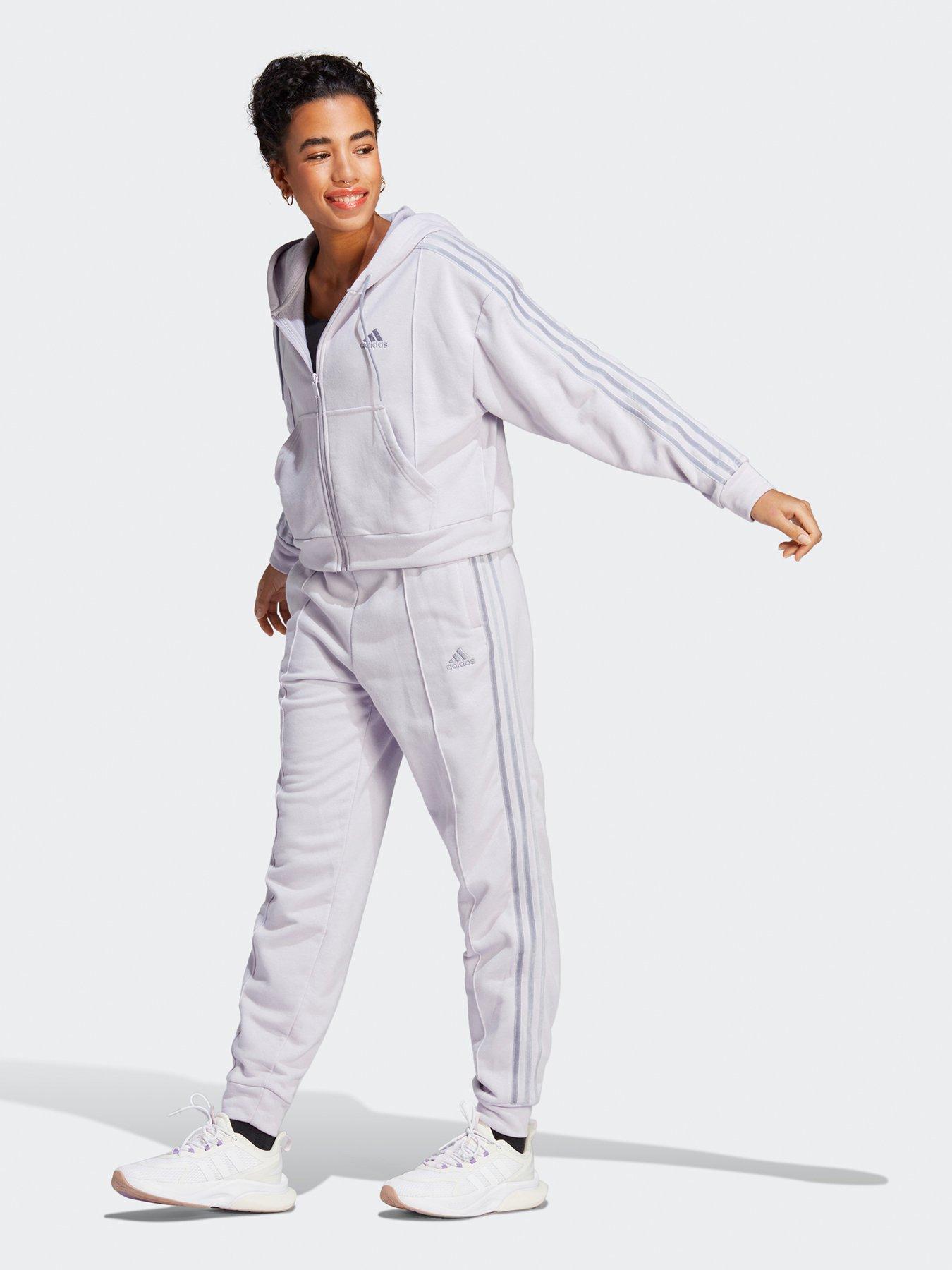 Adidas purple tracksuit store womens