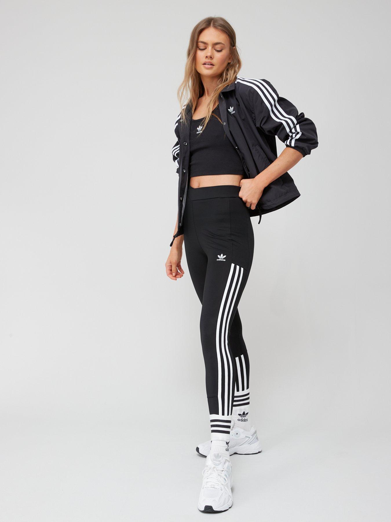 Adidas originals hot sale leggings black