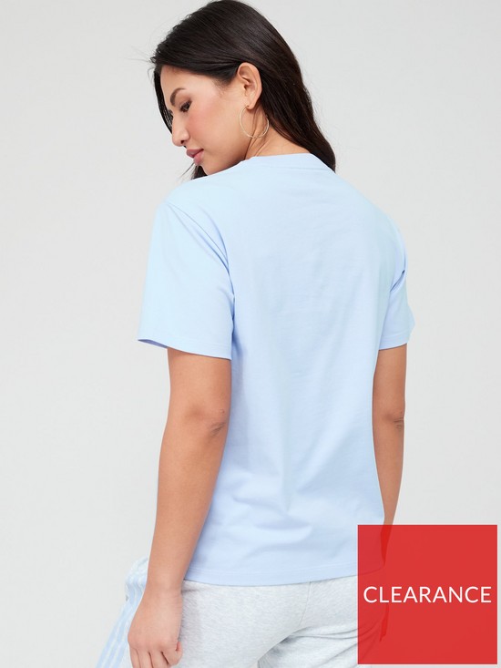 stillFront image of adidas-originals-trefoil-adicolor-originals-t-shirt-blue