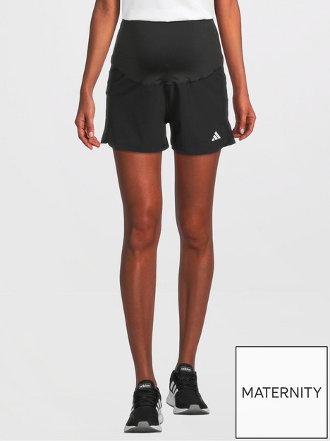 adidas-womens-maternity-pack-shorts-blackwhite