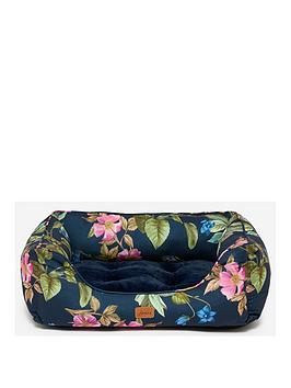 Product photograph of Joules Botanical Floral Box Bed - Large from very.co.uk
