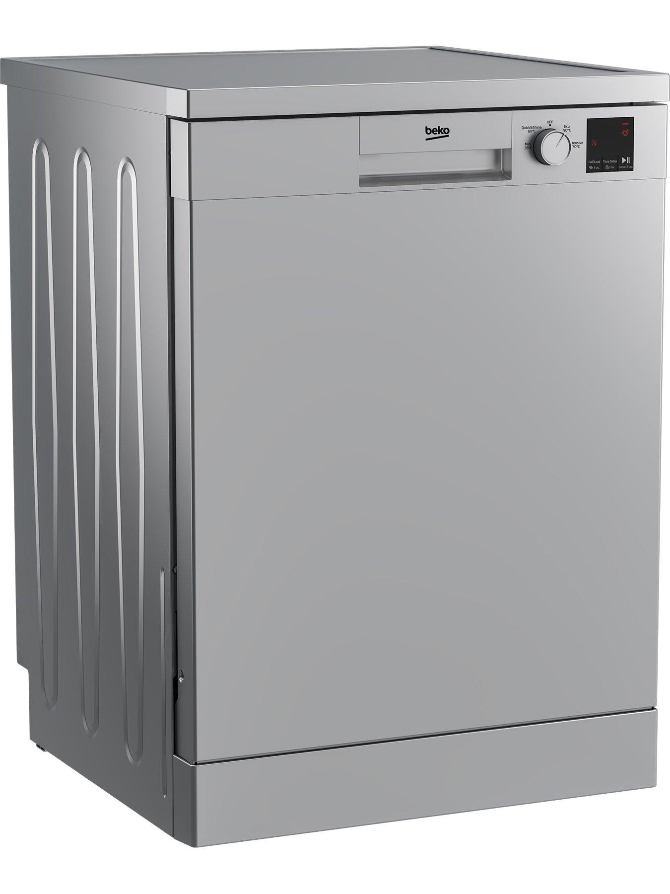 Image 2 of 6 of Beko DVN04X20S 13-Place Full Size Dishwasher -&nbsp;Silver